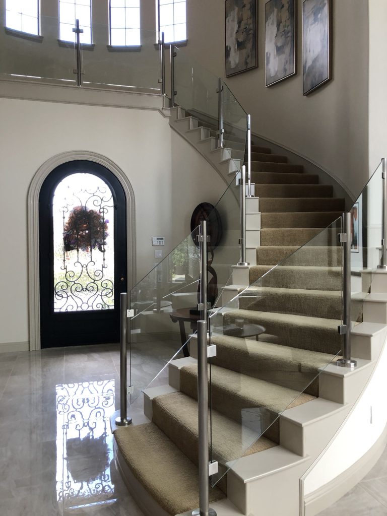 Glass Staircases & Glass Handrails