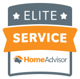 Dallas Bath & Glass has been awarded for Elite Service as an Installer of Shower Doors in Dallas - Fort Worth by HomeAdvisor